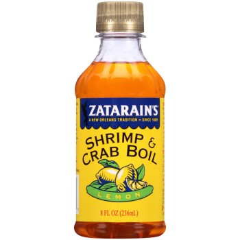 Zatarain's Lemon Liquid Crab and Shrimp Boil 8 oz Bottle Zatarain's Lemon Liquid Crab and Shrimp Boil 8 oz Bottle