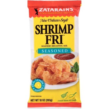 Zatarain's Shrimp Fri Seafood Breading Mix Seasoned 10 Oz Zatarain's Shrimp Fri Seafood Breading Mix Seasoned 10 Oz