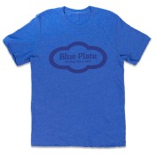 Blue Plate Unisex Tee Blue Plate Unisex Tee