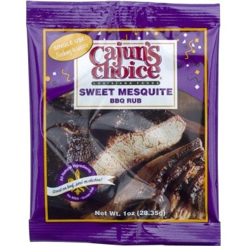 Cajun's Choice Sweet Mesquite BBQ Rub 1 oz Cajun's Choice Sweet Mesquite BBQ Rub 1 oz