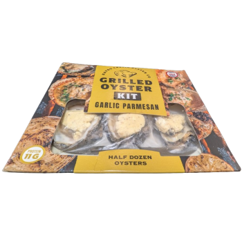 Bayou Carlin Garlic Parmesan Grilled Oyster Kit (6-Pack) Bayou Carlin Garlic Parmesan Grilled Oyster Kit (6-Pack)