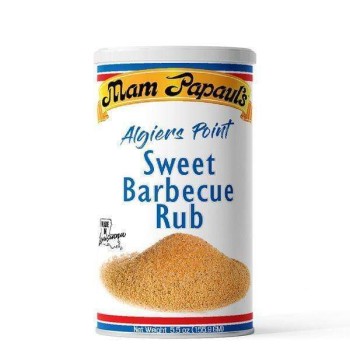 Mam Papaul's Algiers Point Sweet Barbecue Rub 5.5 oz Mam Papaul's Algiers Point Sweet Barbecue Rub 5.5 oz