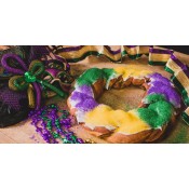 Cartozzo's Strawberry King Cake Cartozzo's Strawberry King Cake