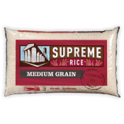 Supreme Rice Medium Grain 20 lb Supreme Rice Medium Grain 20 lb